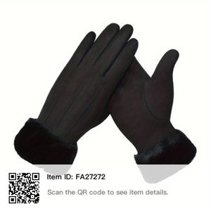 Soft Plush Cuff Gloves